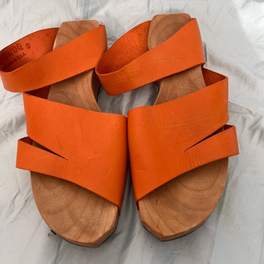 Cydwoq Commuter Sandal - Orange - Size 40